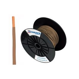 Tambur cu 300m conductor H07V-U 1,5 maro