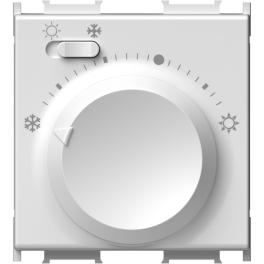 Termostat pentru incălzire/răcire, 5-30°C, 3A, 2M, alb