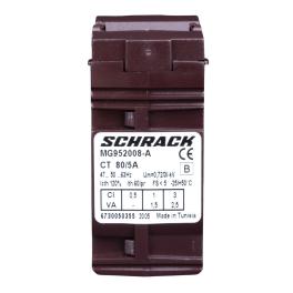 Transformator de curent 80/5A, D=21mm, , clasă 1