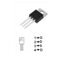 Tranzistor. mosfet de putere canal n 600v 4a 75w 2ohm