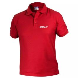 Tricou polo pentru barbati xl, rosu, 35% bumbac+65% poliester