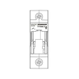 TYTAN, 1-pole, 63A, D02 + fuse monitoring, 24-60VDC