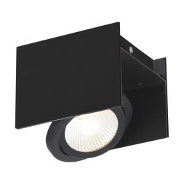 Vidago Pro / 1flg., DALI dimmable 9W 4000K black IP20