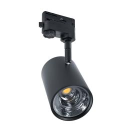 VILLANOVA 2 3-PHASE LED-SPOT negru 20° 4000K DALI