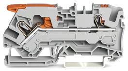 Wago 2106-5201 regleta de trecere 2 conductori gri 6mmp          