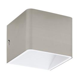 Wall luminaire "Sania 3" 5W 3000K nickel-matt/white IP20