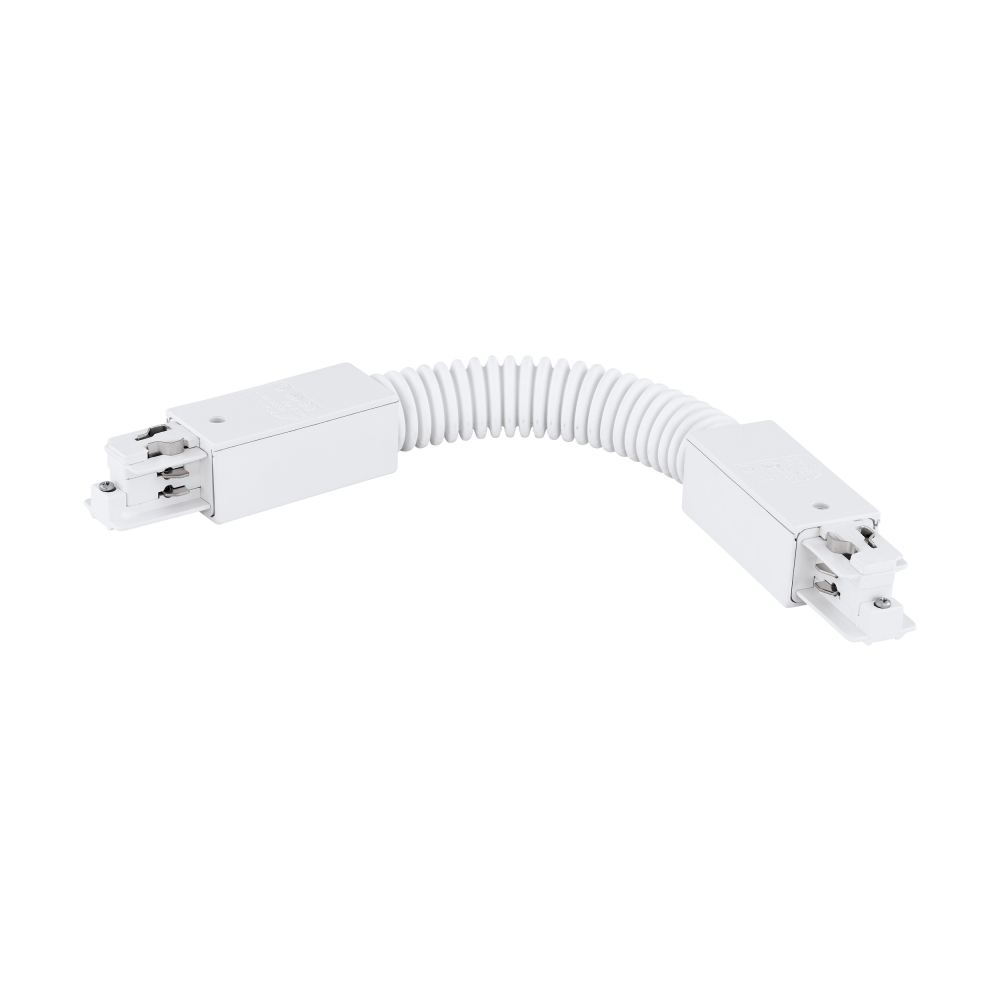 3-phase Flex connector plastic, Kabel white