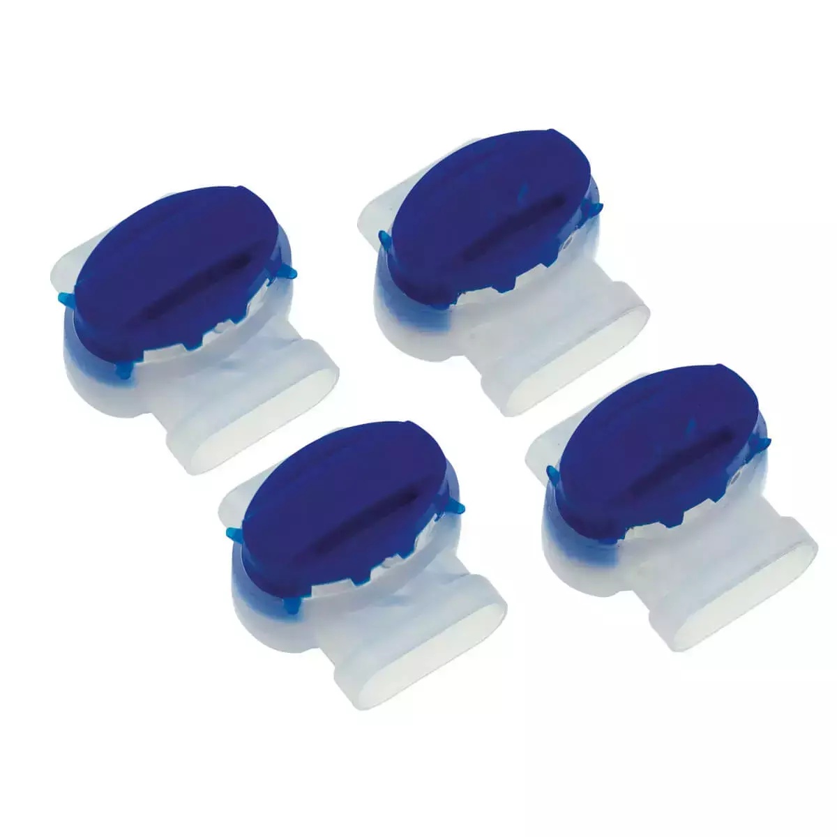 4 buc. de conectori pentru fixarea fr&acirc;nghiei care marchează zona