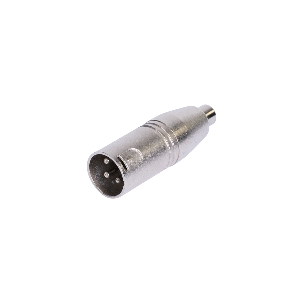 ADAPTOR XLR TATA - RCA MAMA METAL