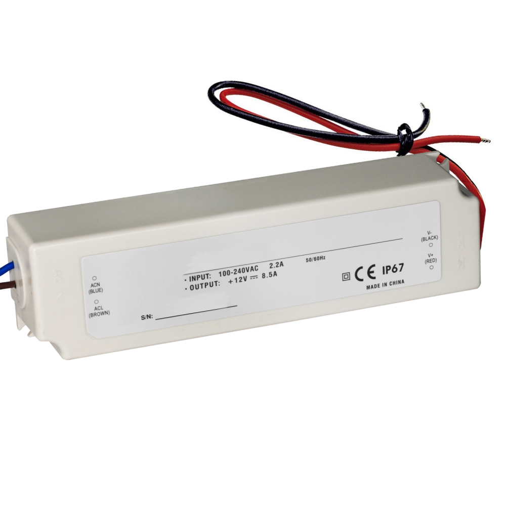 Alimentare LED LPV 100W/12V, IP67