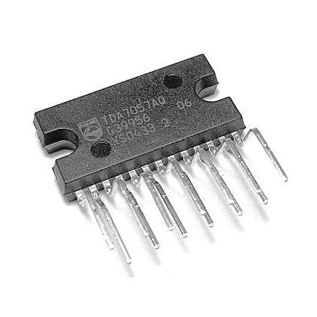 Amplificator 2x8w tda7057aq