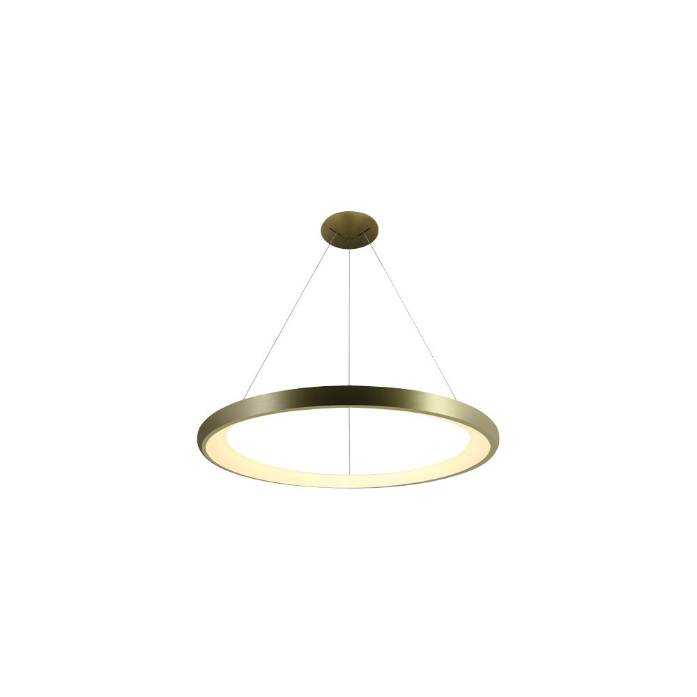 Amy-P LED 50W 2750lm 3000K 230V 120&deg; alamă periată