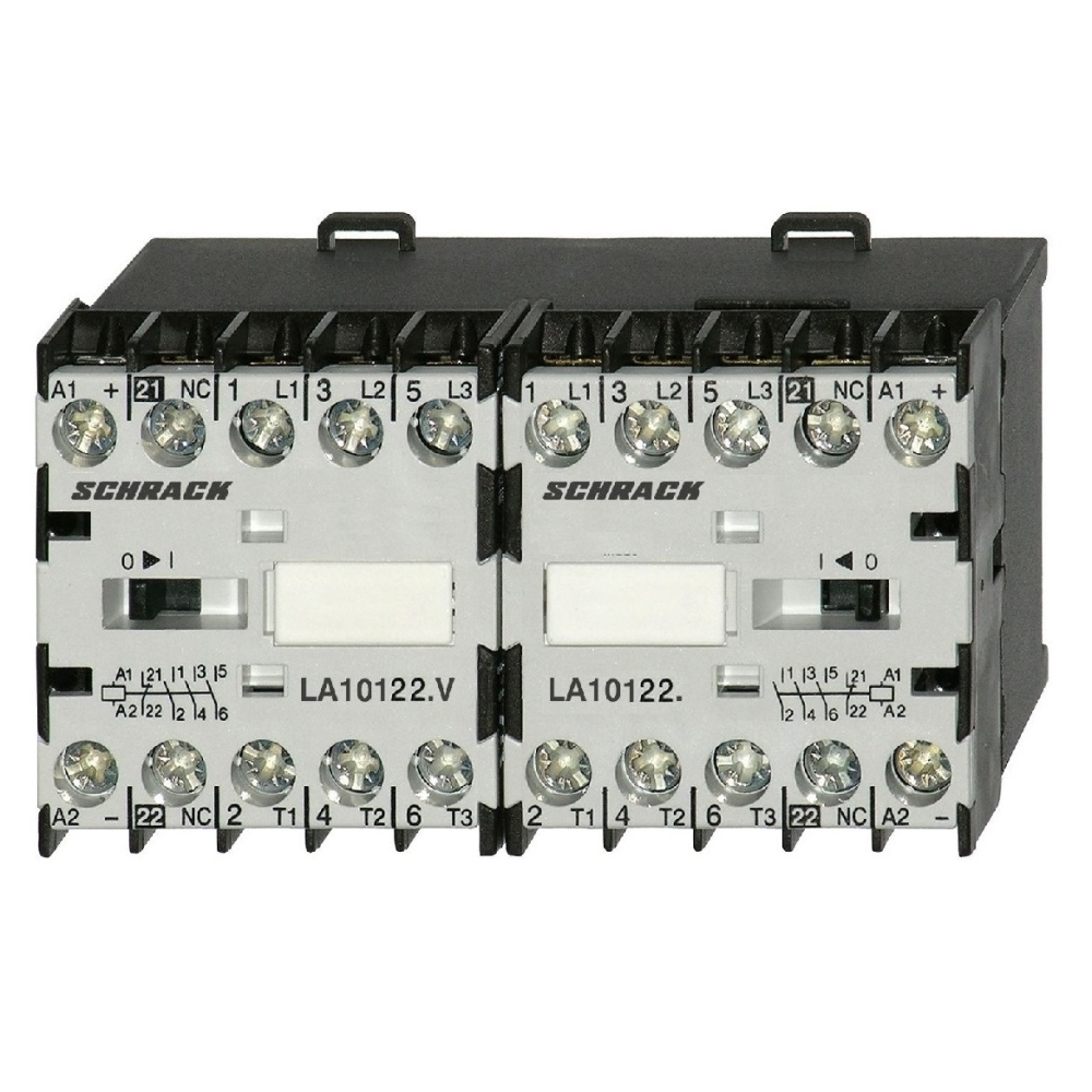 Ansamblu inversor sens 5,5kW 24VAC interblocat mecanic + 1NI