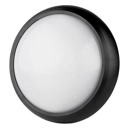 Aplica rotunda led 12w ip54 3000k alb cald