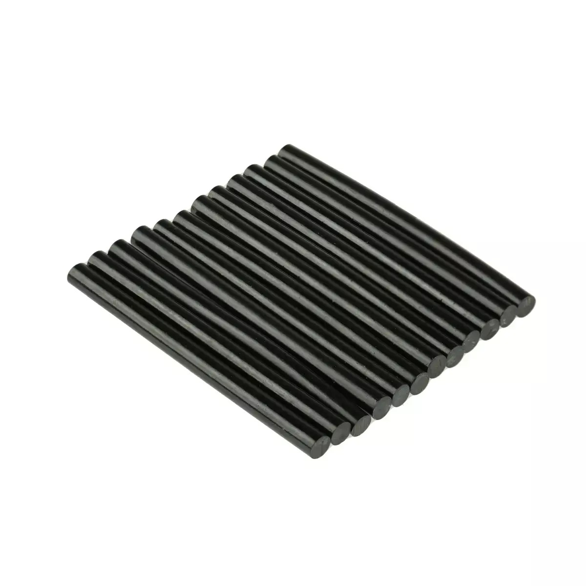 Bagheta silicon universala, negru 7-8x200mm 12buc.