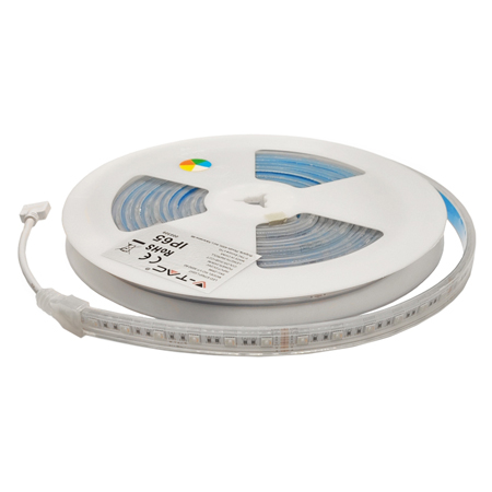 Banda led 24v smd5050 60led/m 3in1 rgb + alb ip20 5m