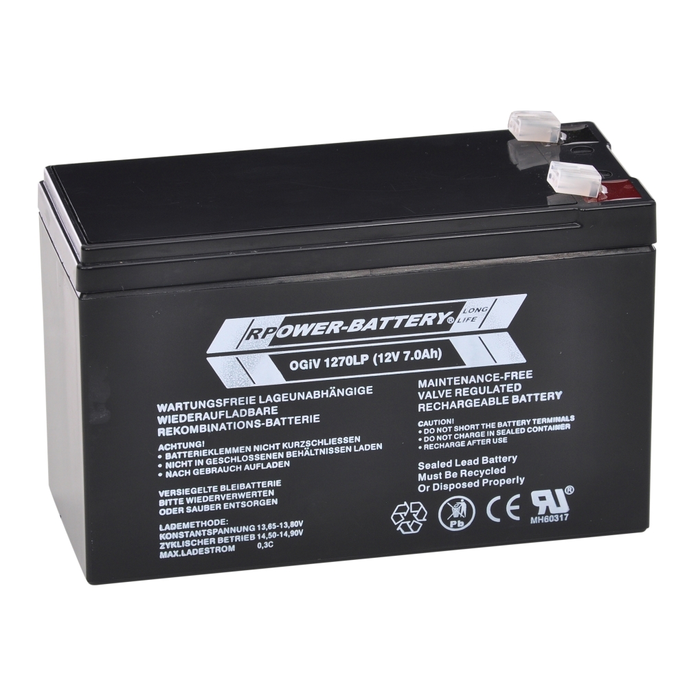 Baterie set 216V 18 buc.Longlife OGIV 12V/7,2Ah incl.cabluri