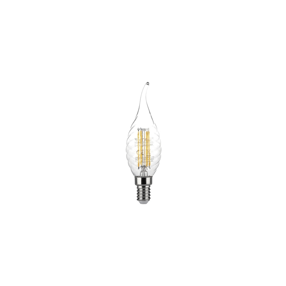 BEC E14 CU FILAMENT LED 4W 6500K MODEL SPIRALA