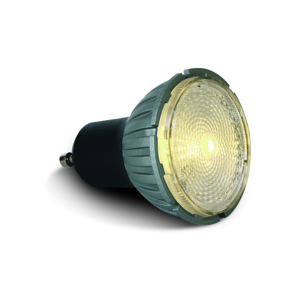 Bec LED 7W GU10 PAR16 500lm 3000K CRI90 230V 24-60&deg; Dim