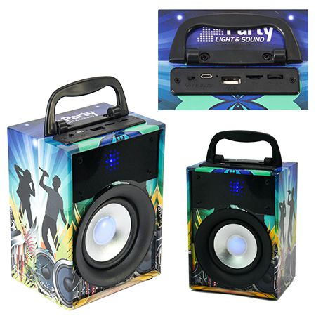 Boxa bluetooth 10w cu bluetooth/fm/usb/sd