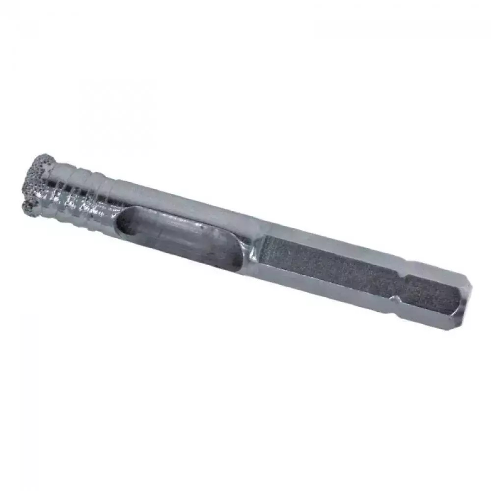 Burghiu diamantat pentru ceramica tare cu prindere hexagonala 8mm