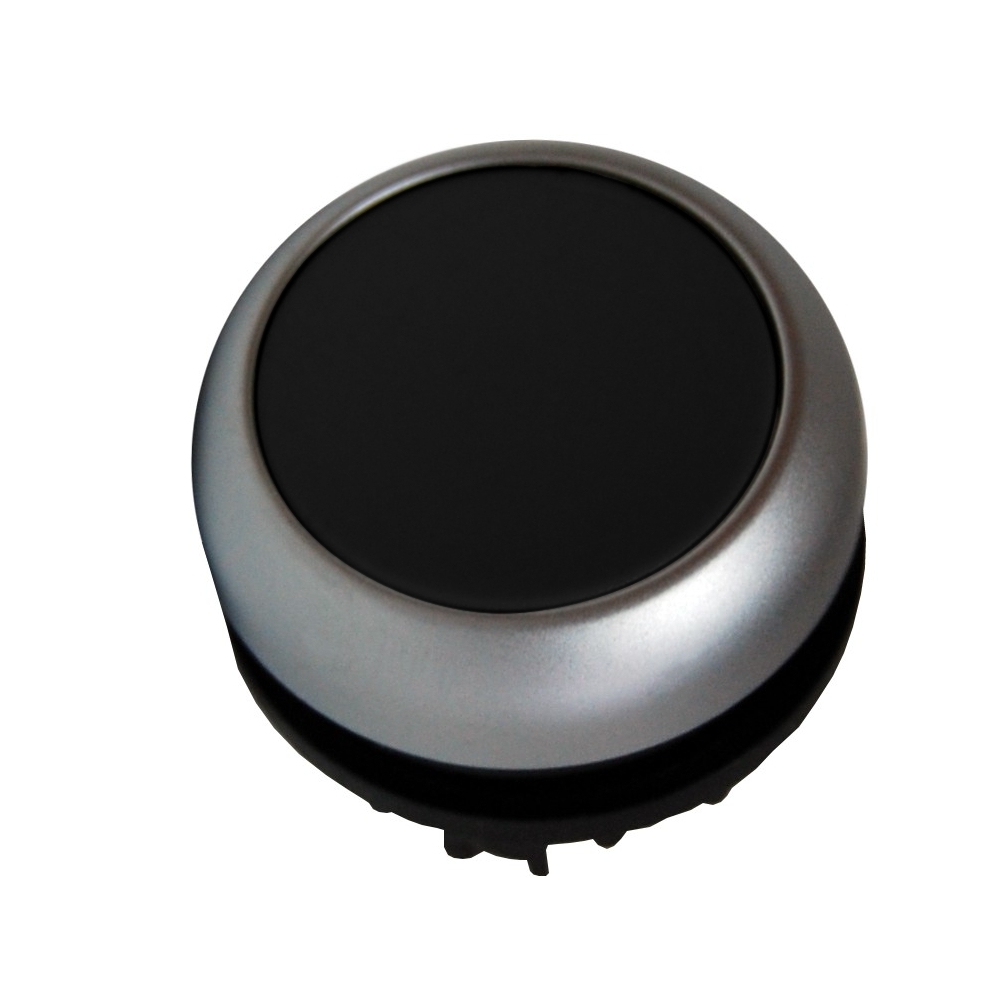 Buton comanda cu revenire negru