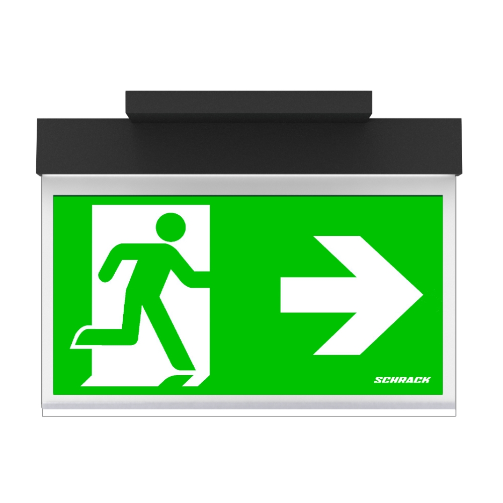 C.il. Siguranta AI antracit LED, incastrat tavan