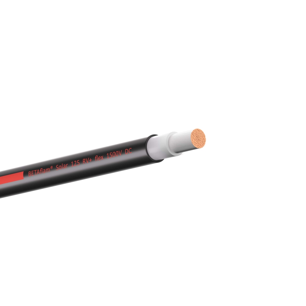 Cablu fotovoltaic 6mm&sup2; 100m negru/rosu singlecore