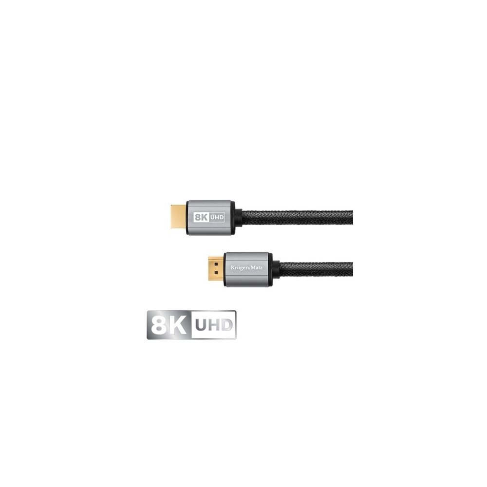 CABLU HDMI - HDMI 8K V 2.1 0.9M KRUGER&MATZ