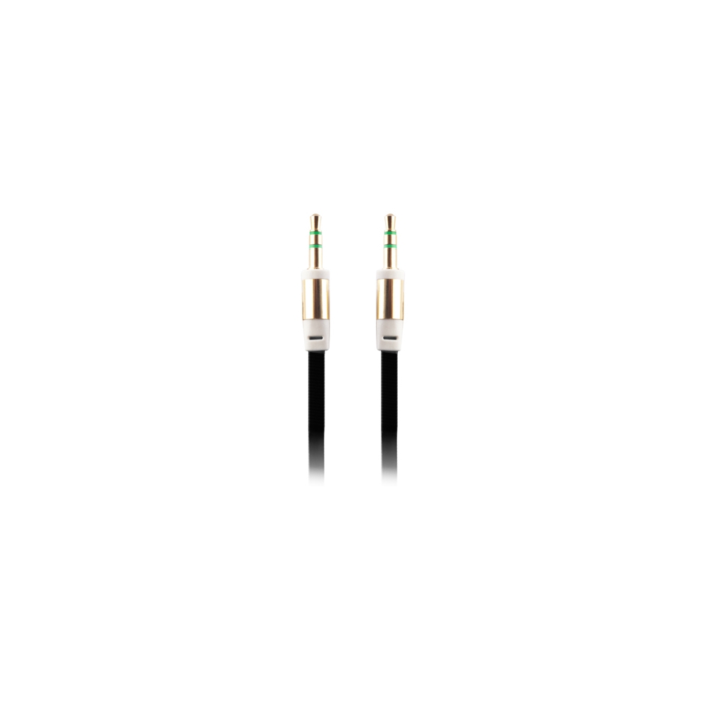 CABLU JACK 3.5MM- JACK 3.5MM 1M - NEGRU