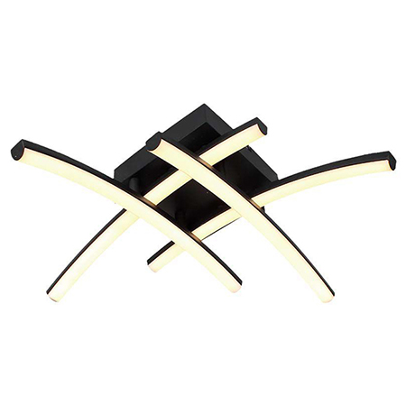 Candelabru led 24w 3000k - negru