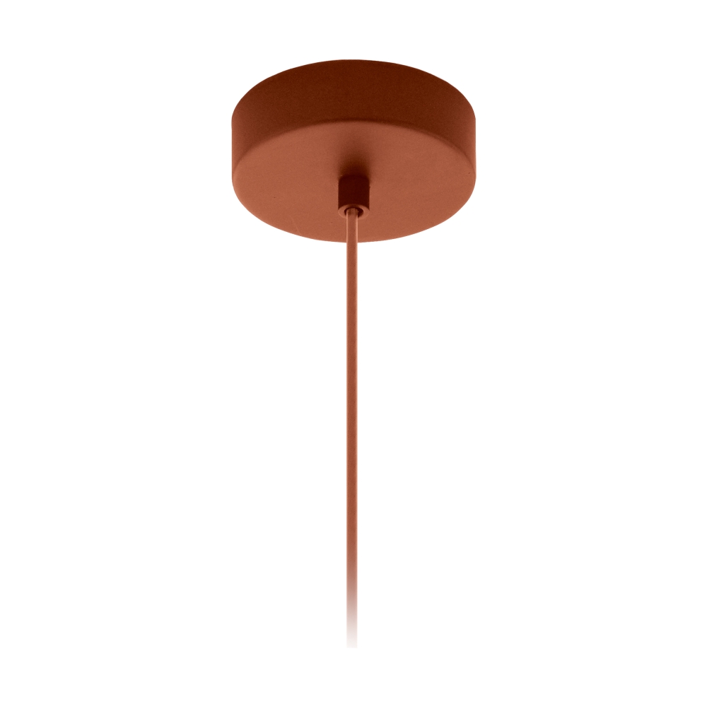 Canopy 1-fold, surface mounted traffic red (RAL 3020)