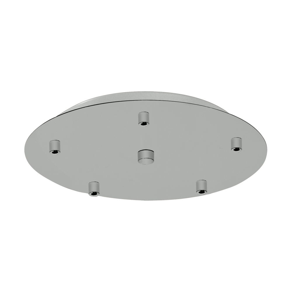 Canopy 5-fold, surface mounted dust-grey (RAL 7037)