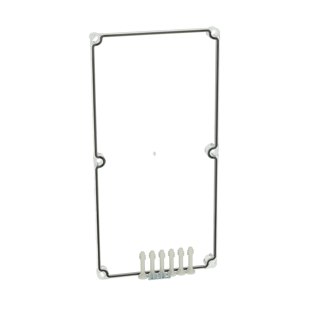 Capac 560x280x30 transparent cu şuruburi cu cap normal
