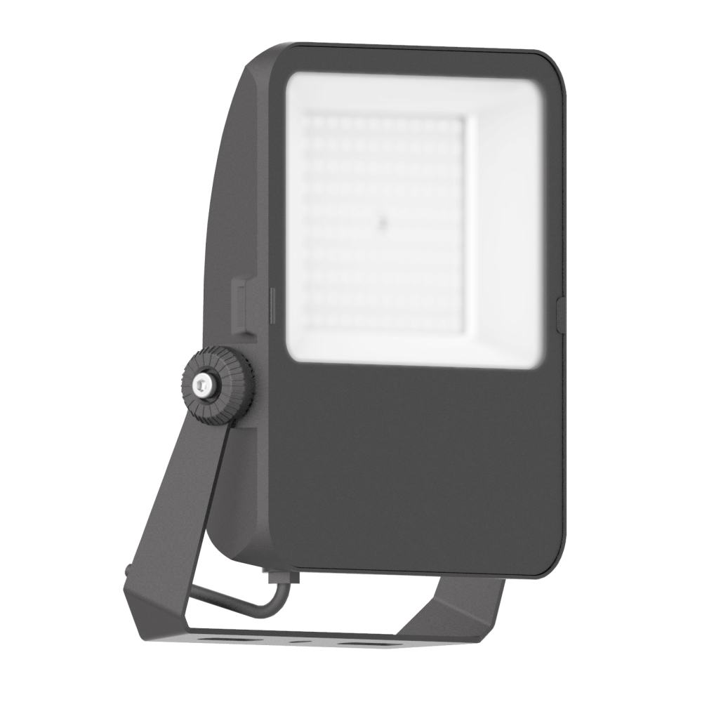 CAPRI LED Basic 70W 7700lm 4000K asimetric IP65 negru