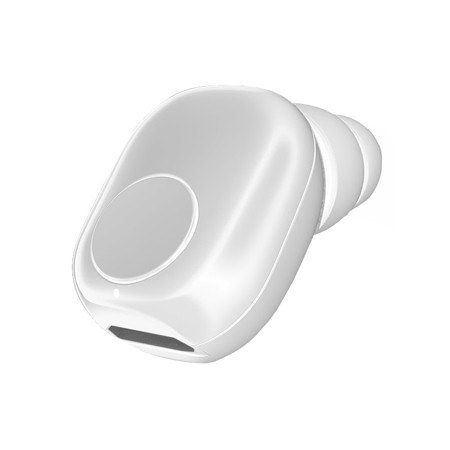 Casca bluetooth ear buds 55mah - alb