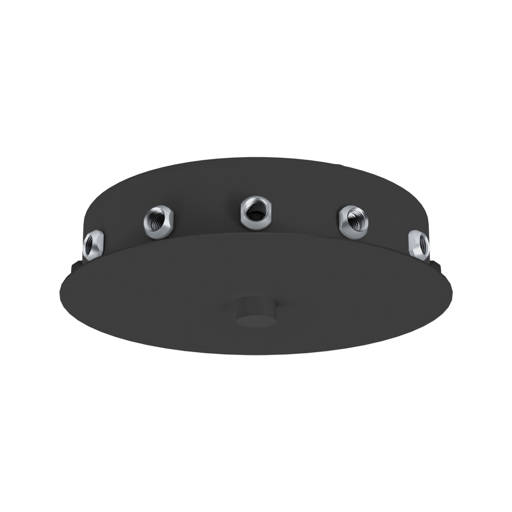 Ceiling distributors 12flg. black