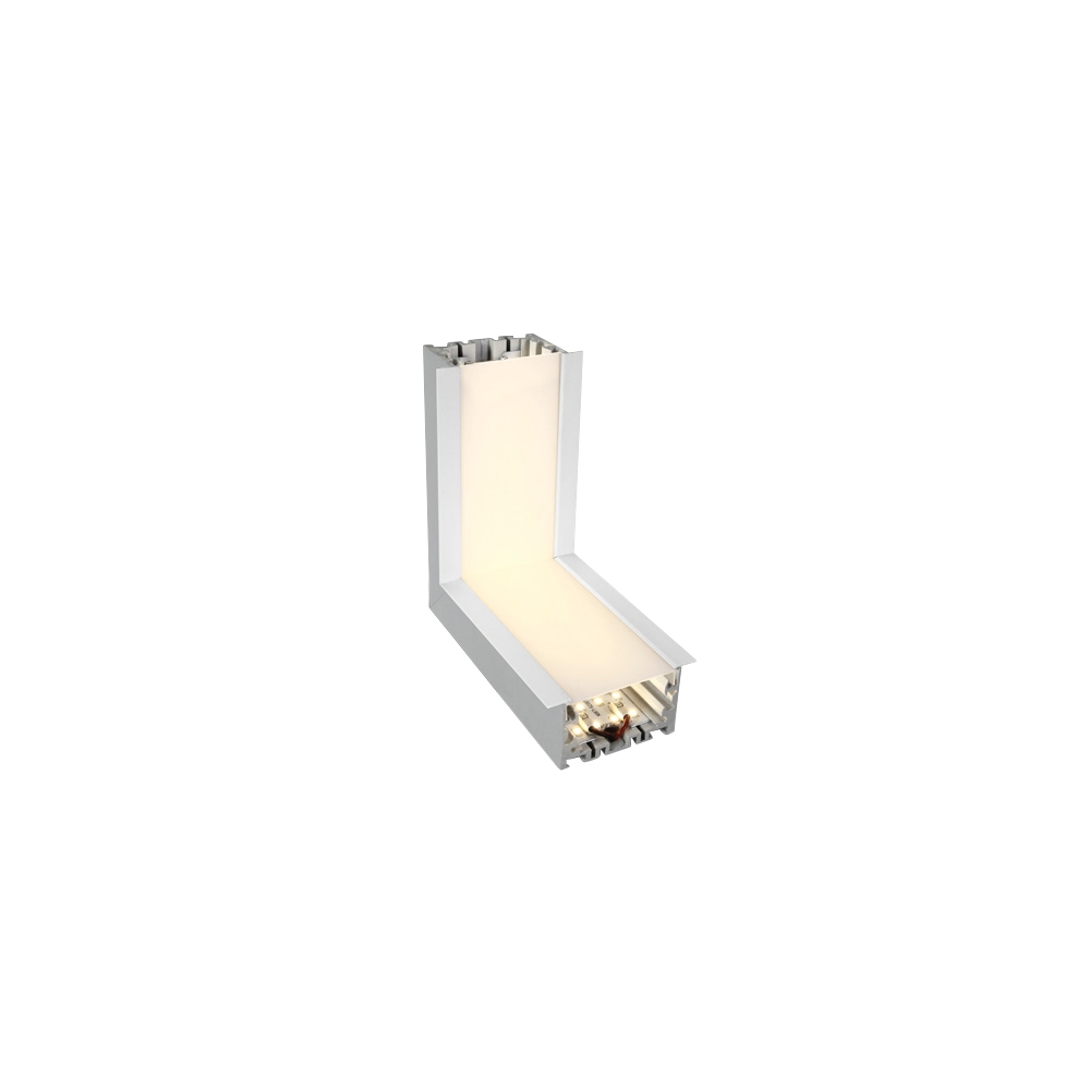 Ceilings, wall conector 90&deg; ptr.Linear R LED 10W