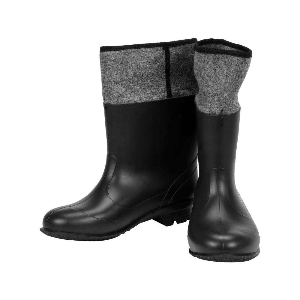 CIZME DIN PVC CU P&Acirc;SLĂ, MĂRIMEA 45, BOMBINA