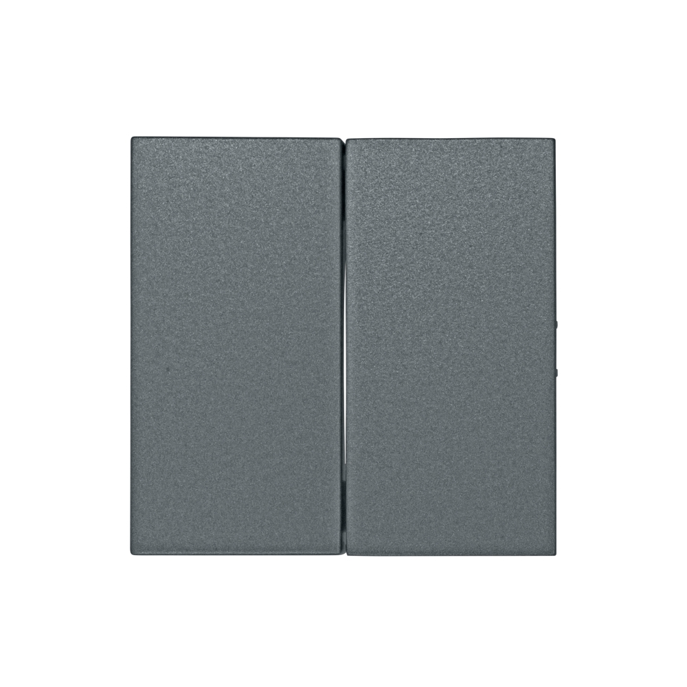 Clapetă dublă, antracit