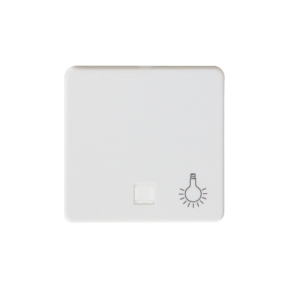 Clapetă iluminat, alb