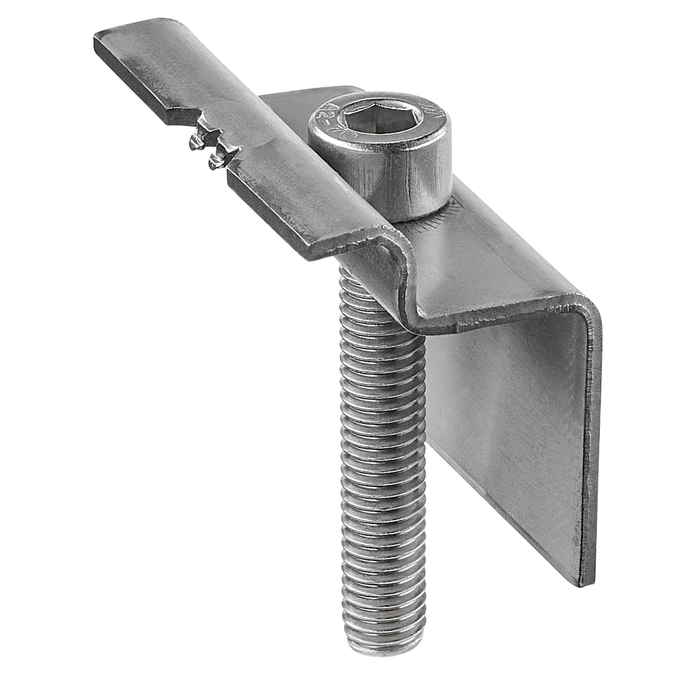 Clemă de capăt fotovoltaică 35 mm cu șurub de fixare