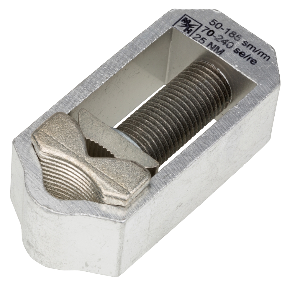 Clemă de conexiune &icirc;n V, 2 x 50-185mm&sup2;