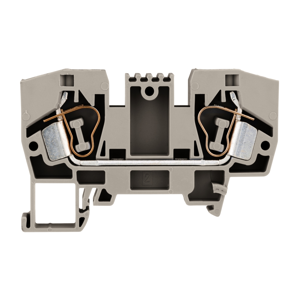 Clemă de fază, conex. elastică, YBK 10, gri, 0,5-10 mm&sup2;