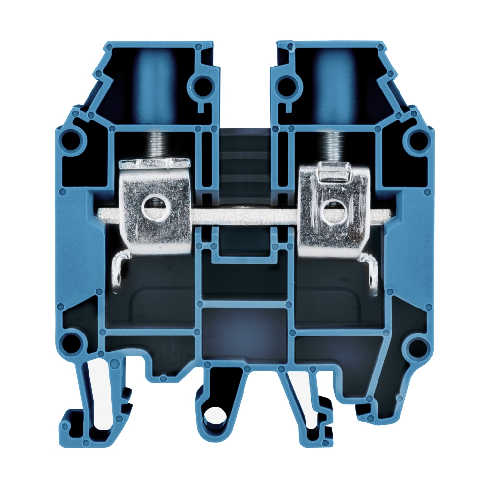 Clemă de nul, conex. cu şurub tip AVK 16, albastru, 16 mmp