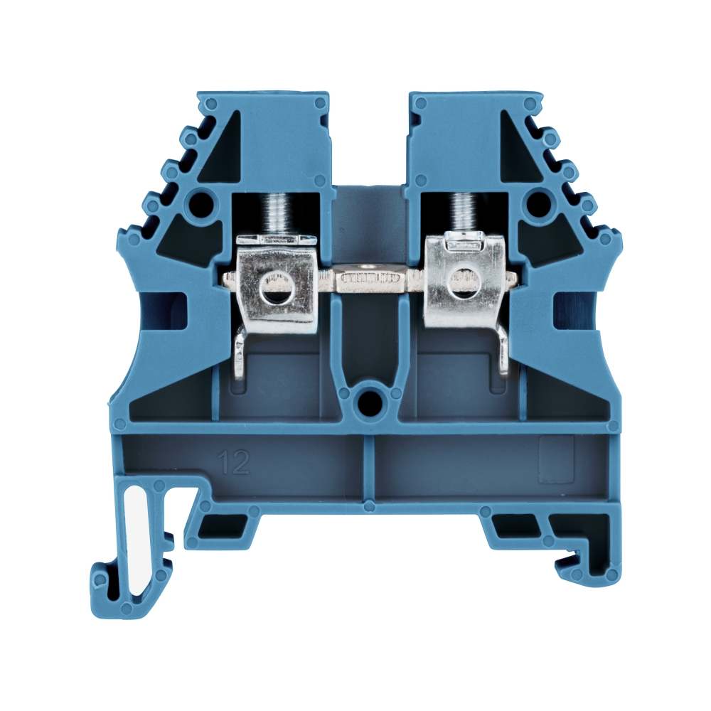 Clemă de nul, conex. cu şurub tip AVK 4, albastru, 4 mmp