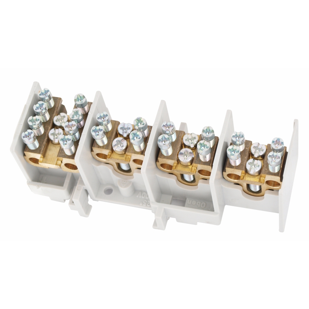 Clemă derivaţie 3+1 module: 3x25mm&sup2;/2x16mm&sup2;+1x25mm&sup2;/4x16mm&sup2;