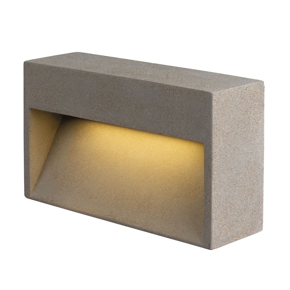 CONCRETO L, WL Corp iluminat aparent gri, 12W, 570lm 3000K