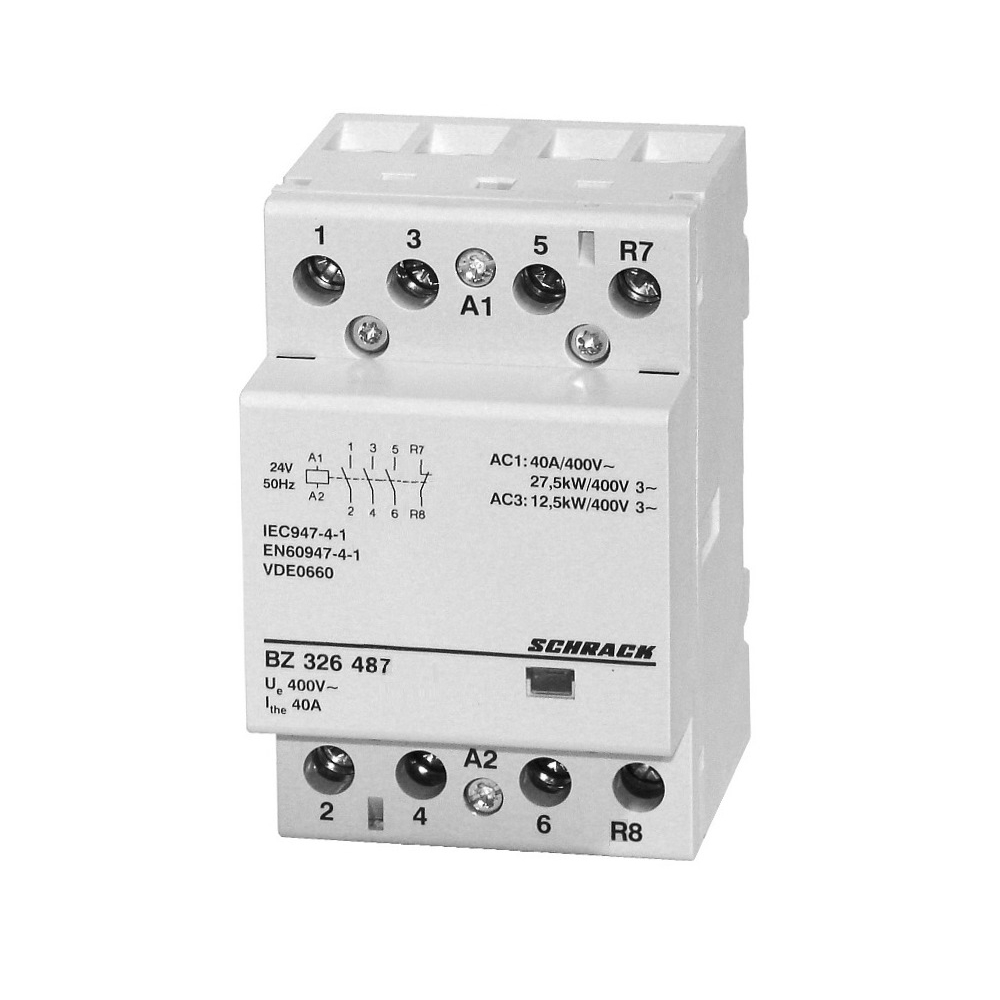 Contactor modular 40A 3ND/1NI 24VAC 3UH