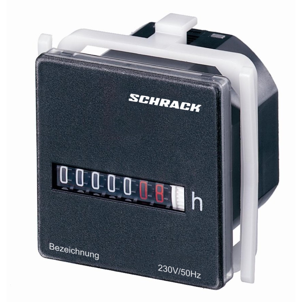 Contor pentru durată de funcţionare, 230 VAC, 50Hz, IP54